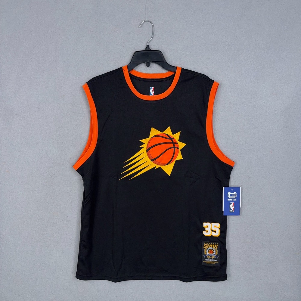 Phoenix Suns Jersey Mens Large Black Kevin Durant NBA Ultra Game Basketball